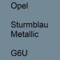 Preview: Opel, Sturmblau Metallic, G6U.